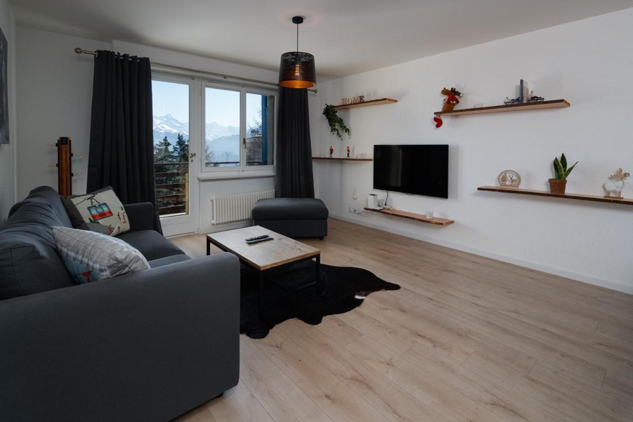 Magnifique Appartement Proche Du Centre Et Du Ski Кран-Монтана Экстерьер фото